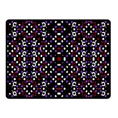 Futuristic Geometric Pattern Fleece Blanket (small) by dflcprints