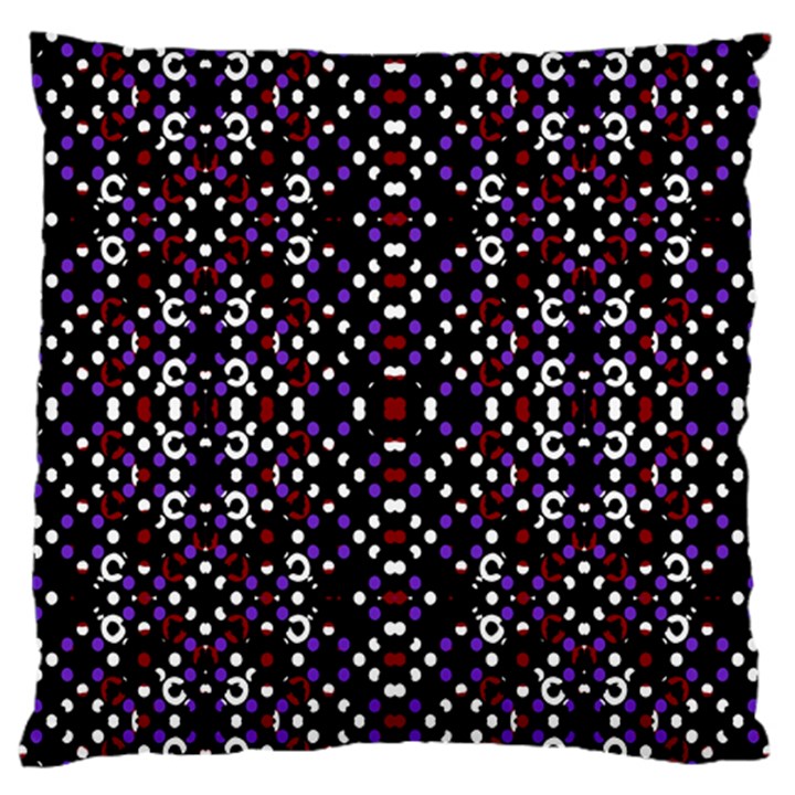 Futuristic Geometric Pattern Standard Flano Cushion Case (Two Sides)