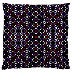 Futuristic Geometric Pattern Large Flano Cushion Case (one Side) by dflcprints