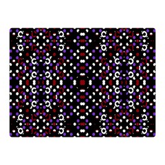 Futuristic Geometric Pattern Double Sided Flano Blanket (mini)  by dflcprints