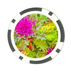 Colored Plants Photo Poker Chip Card Guard (10 Pack) by dflcprints