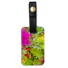 Colored Plants Photo Luggage Tags (one Side)  by dflcprints