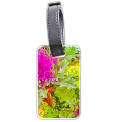 Colored Plants Photo Luggage Tags (two Sides) by dflcprints