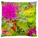 Colored Plants Photo Large Cushion Case (Two Sides) Front