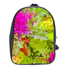 Colored Plants Photo School Bag (xl) by dflcprints