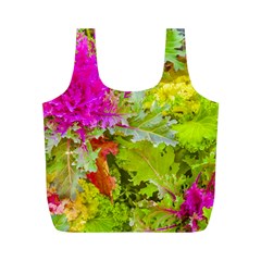 Colored Plants Photo Full Print Recycle Bags (m)  by dflcprints