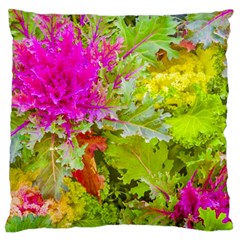 Colored Plants Photo Standard Flano Cushion Case (two Sides) by dflcprints