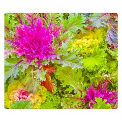 Colored Plants Photo Double Sided Flano Blanket (small)  by dflcprints