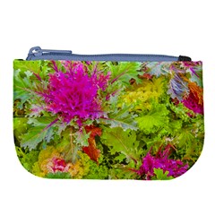 Colored Plants Photo Large Coin Purse by dflcprints