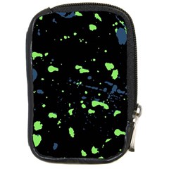 Dark Splatter Abstract Compact Camera Cases by dflcprints