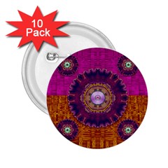 Viva Summer Time In Fauna 2.25  Buttons (10 pack) 