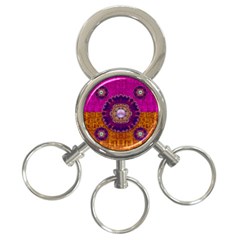 Viva Summer Time In Fauna 3-Ring Key Chains