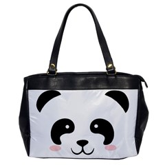 Panda  Office Handbags by Valentinaart