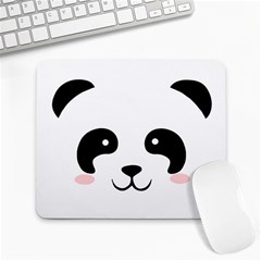 Panda  Large Mousepads by Valentinaart