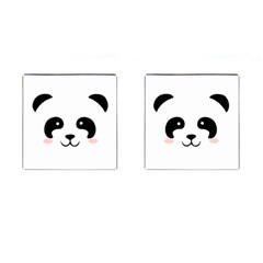 Panda  Cufflinks (square) by Valentinaart