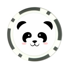 Panda  Poker Chip Card Guard by Valentinaart