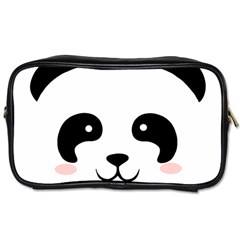 Panda  Toiletries Bags by Valentinaart