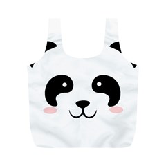 Panda  Full Print Recycle Bags (m)  by Valentinaart