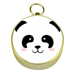 Panda  Gold Compasses by Valentinaart