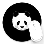 Panda  Round Mousepads Front