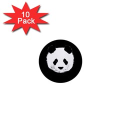 Panda  1  Mini Magnet (10 Pack)  by Valentinaart