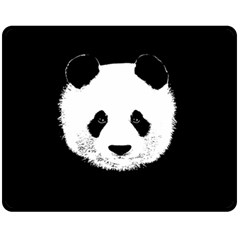 Panda  Fleece Blanket (medium)  by Valentinaart