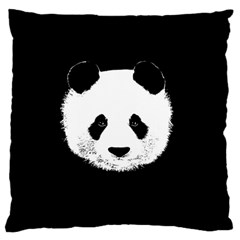 Panda  Standard Flano Cushion Case (two Sides) by Valentinaart