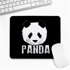 Panda  Large Mousepads by Valentinaart