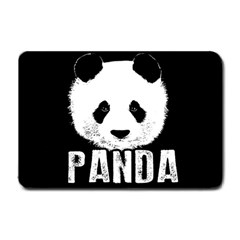 Panda  Small Doormat  by Valentinaart