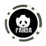 Panda  Poker Chip Card Guard Front