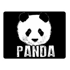 Panda  Fleece Blanket (small) by Valentinaart