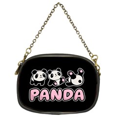 Panda  Chain Purses (one Side)  by Valentinaart