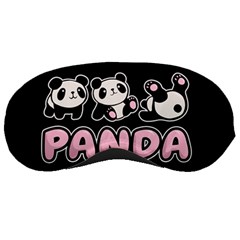 Panda  Sleeping Masks by Valentinaart