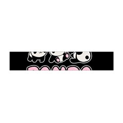 Panda  Flano Scarf (mini) by Valentinaart