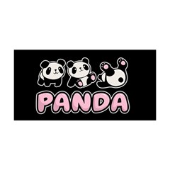 Panda  Yoga Headband by Valentinaart