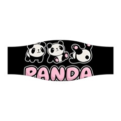 Panda  Stretchable Headband by Valentinaart