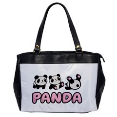 Panda  Office Handbags by Valentinaart