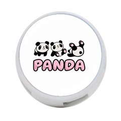 Panda  4-port Usb Hub (one Side) by Valentinaart