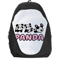 Panda  Backpack Bag by Valentinaart