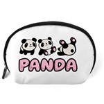 Panda  Accessory Pouches (Large)  Back