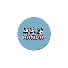 Panda  Golf Ball Marker by Valentinaart