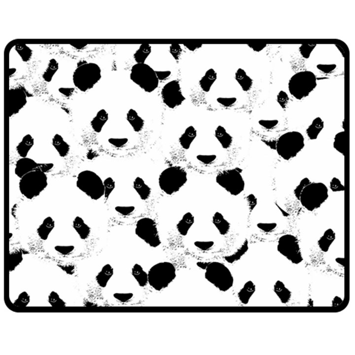 Panda pattern Fleece Blanket (Medium) 