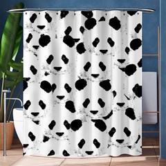 Panda Pattern Shower Curtain 60  X 72  (medium)  by Valentinaart