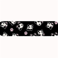 Panda Pattern Large Bar Mats by Valentinaart