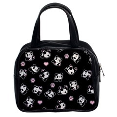 Panda Pattern Classic Handbags (2 Sides) by Valentinaart