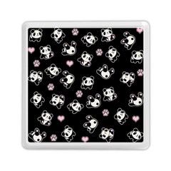 Panda Pattern Memory Card Reader (square)  by Valentinaart