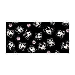 Panda Pattern Yoga Headband by Valentinaart