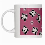 Panda pattern White Mugs Left