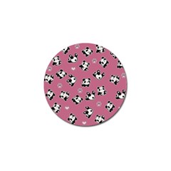 Panda Pattern Golf Ball Marker (10 Pack) by Valentinaart