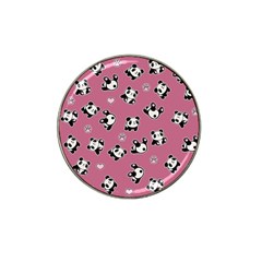 Panda Pattern Hat Clip Ball Marker (4 Pack) by Valentinaart